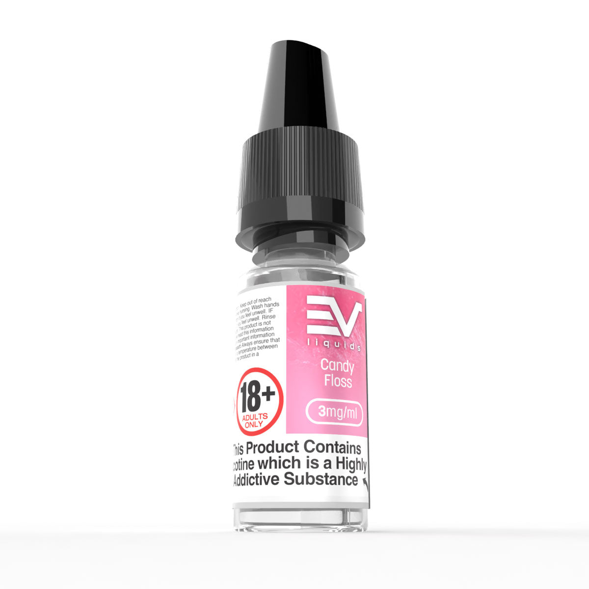 Ev 10Ml E Liquids 6Mg Candyfloss 10Ml