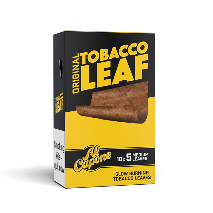 Al Capone Tobacco Leaf Wraps - Original (Full Box)