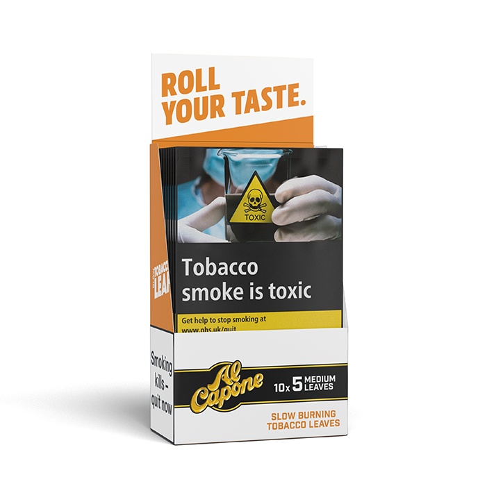 Al Capone Tobacco Leaf Wraps - Glow (Full Box)