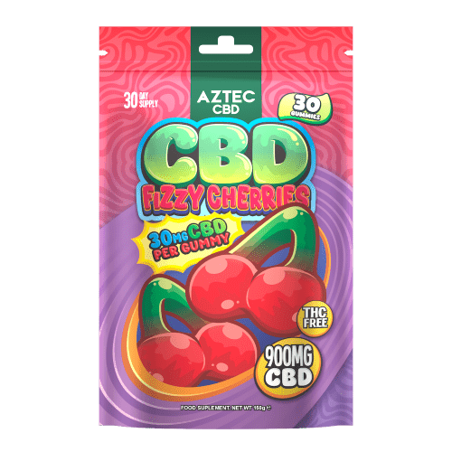 Aztec CBD CBD Fizzy Cherries 900mg