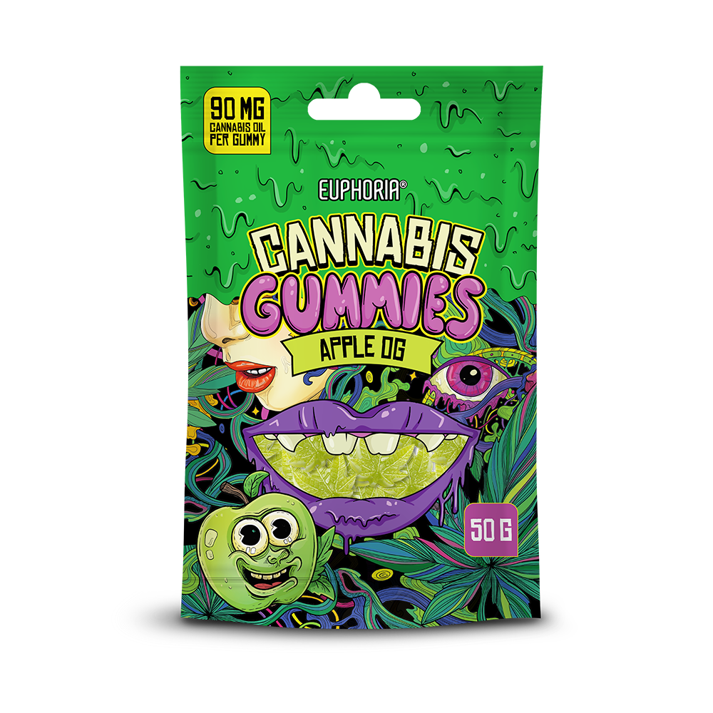Euphoria Cannabis Gummies - Apple OG