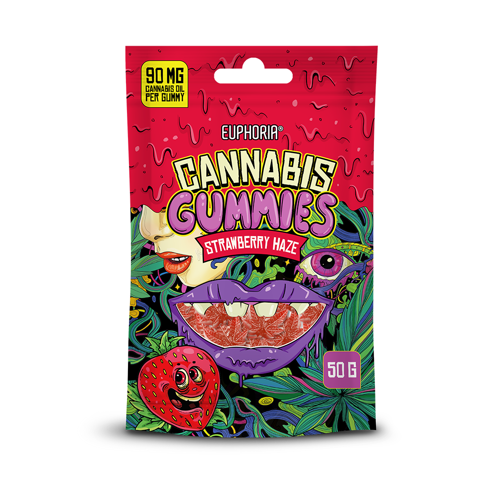 Euphoria Cannabis Gummies - Strawberry Haze