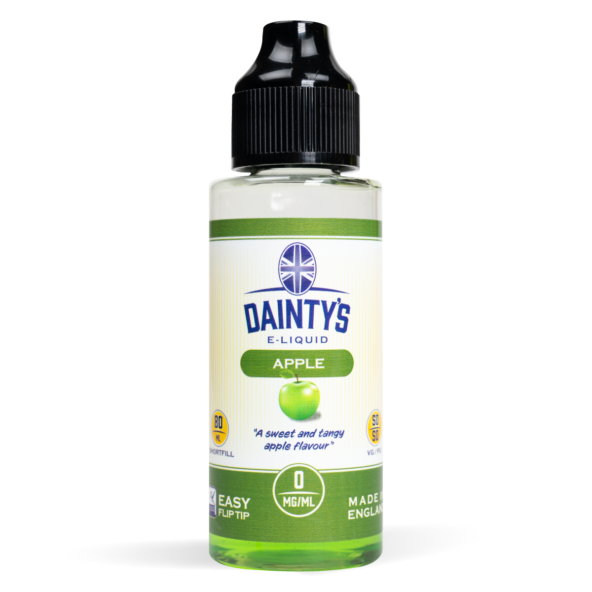 Dainty'S 80Ml E Liquid Shortfills Apple 80Ml