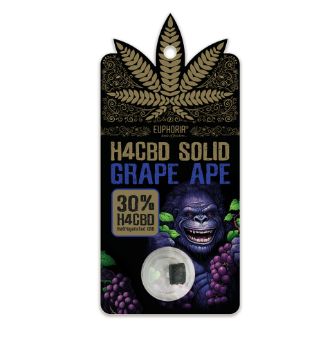 Euphoria H4CBD Solid Hash 30% - Grape Ape