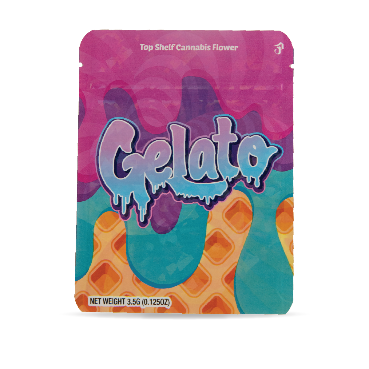 Mylar Bags: Ice Cream Cone Gelato (50 Pack)