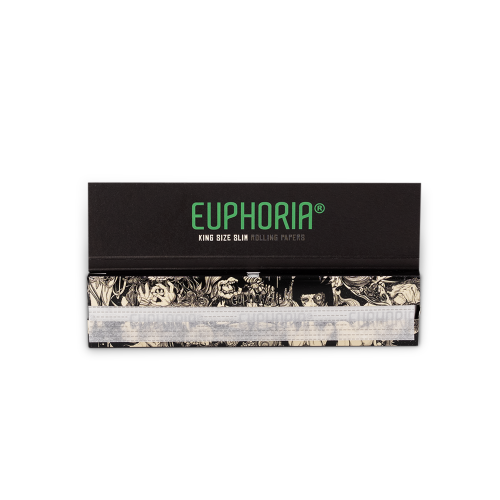 Euphoria King Size Slim Rolling Papers - Mystical (Full Box)
