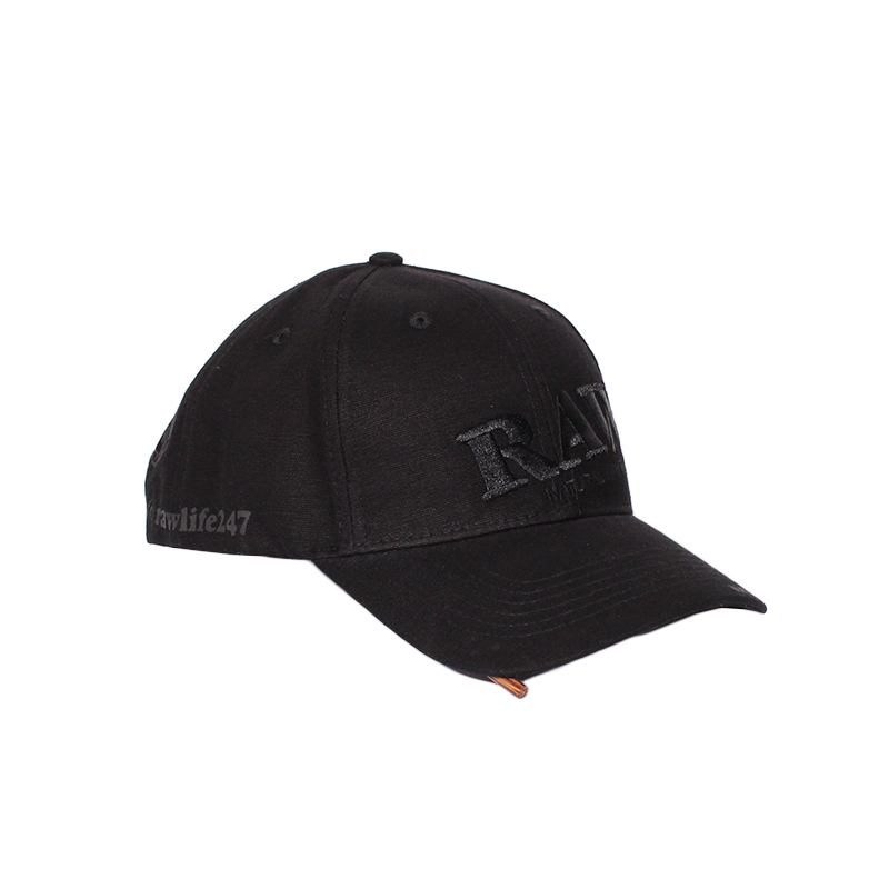 RAW Baseball Hat with Poker - Black Logo
