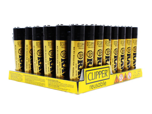 Clipper Lighters - RAW Gold