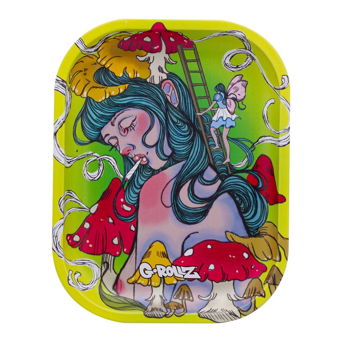 G-Rollz Small Rolling Tray - Smokey Shroom