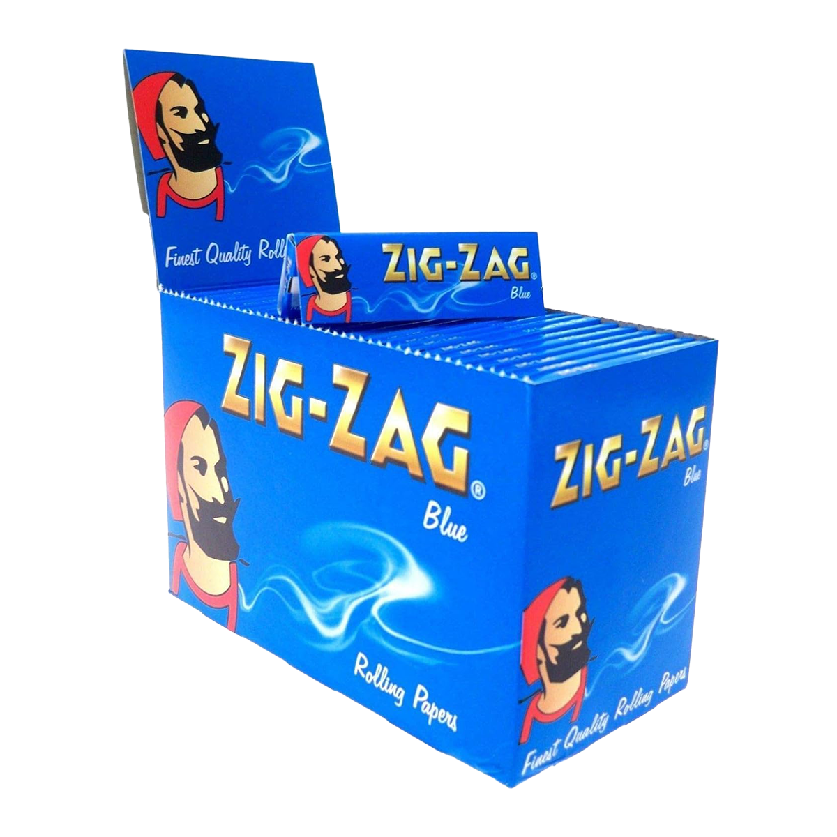 Zig Zag Rolling Papers: Blue - Standard (100 Pack)