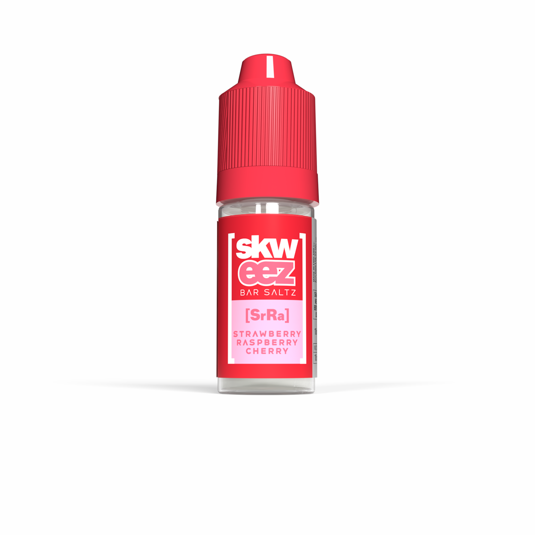 Skweez Nic Salts: Strawberry Raspberry Cherry - 20mg (10 Pack)