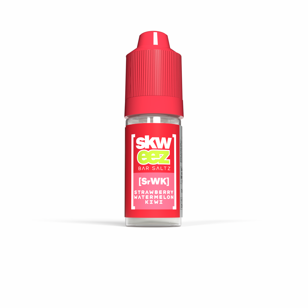 Skweez Nic Salts: Strawberry Watermelon Kiwi - 10mg (10 Pack)