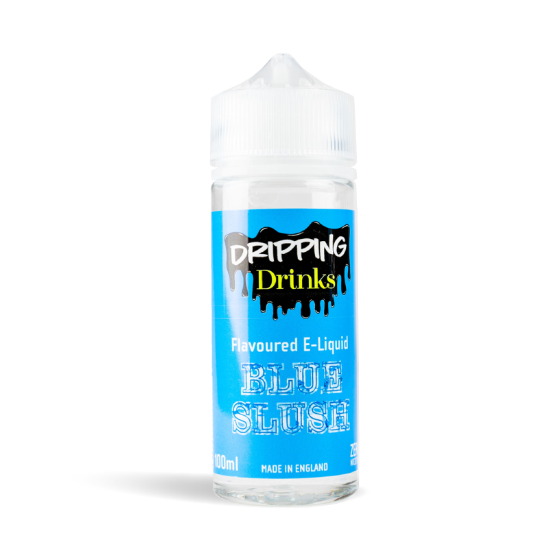 Dripping 100Ml E Liquid Shortfills Blue Slush 100Ml