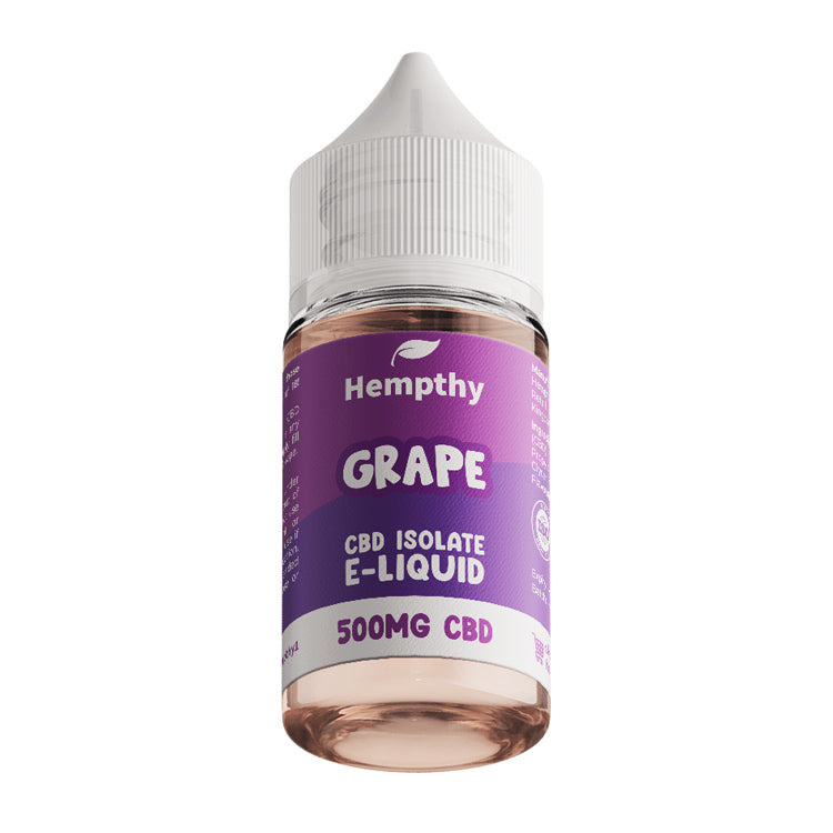 Hempthy CBD Vape Liquid 30ml - Grape