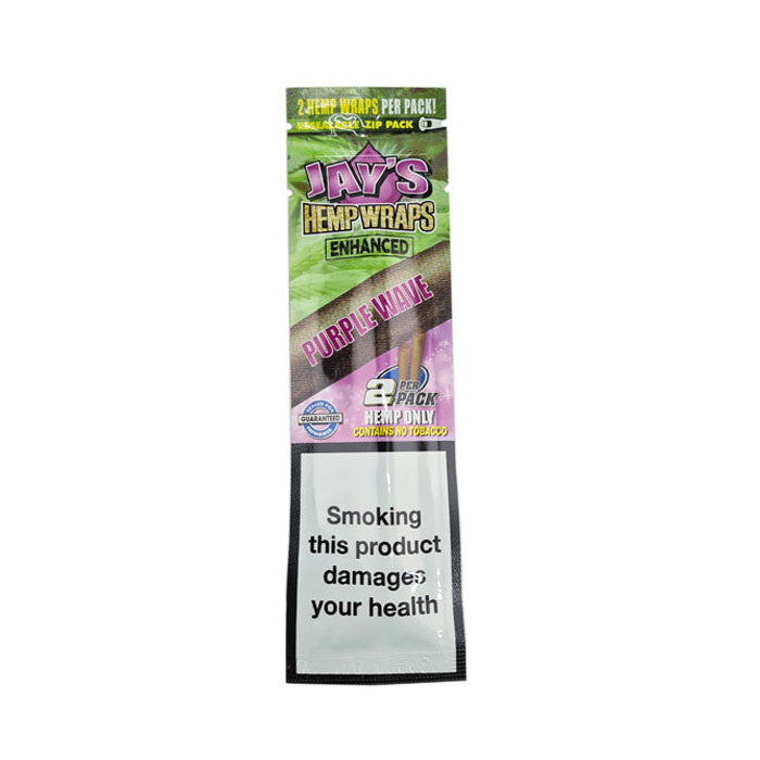 Juicy Jay's Hemp Double Wraps: Purple Wave - 2 Wraps (25 Pack)