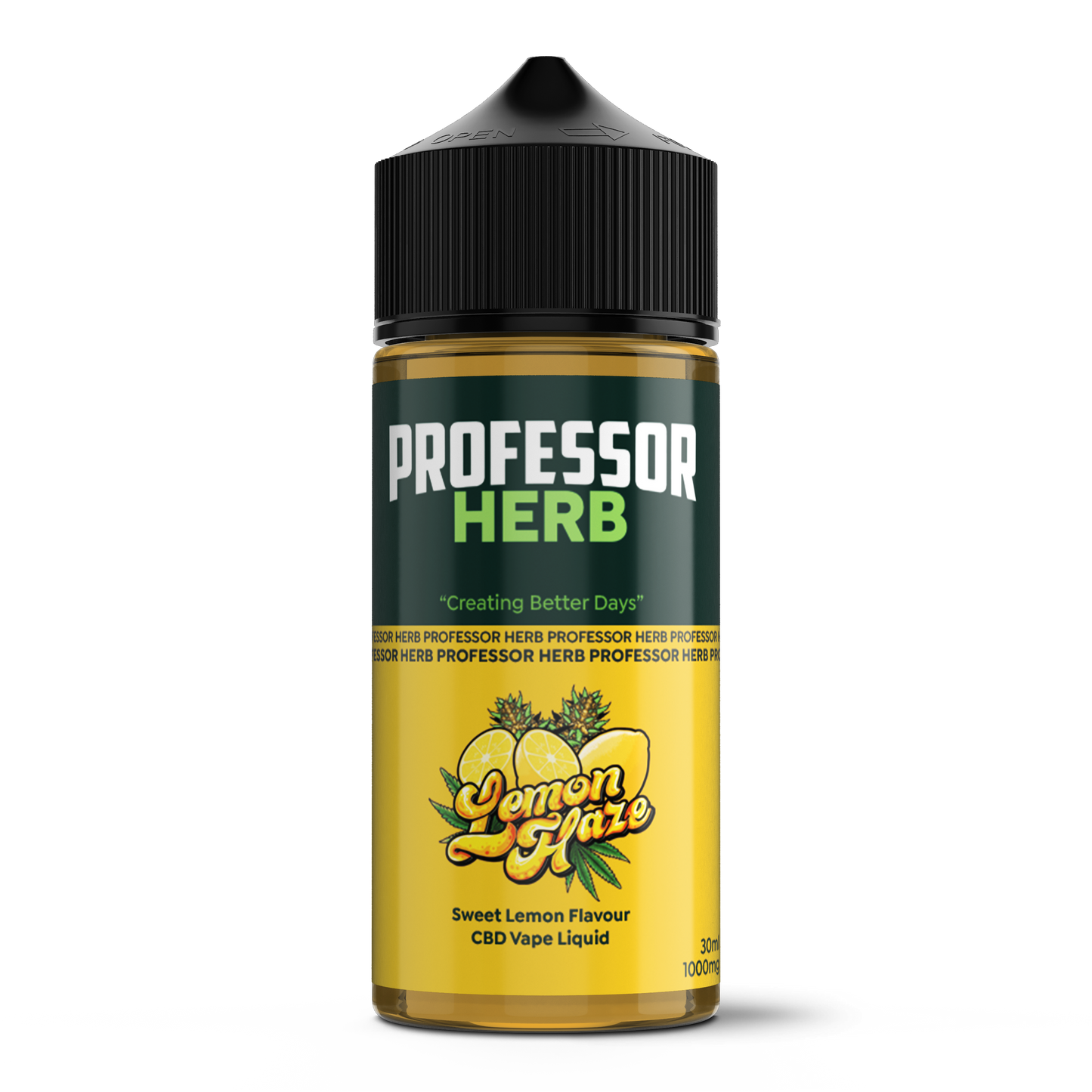 Professor Herb CBD Vape Liquid 1000mg/30ml - Lemon Haze