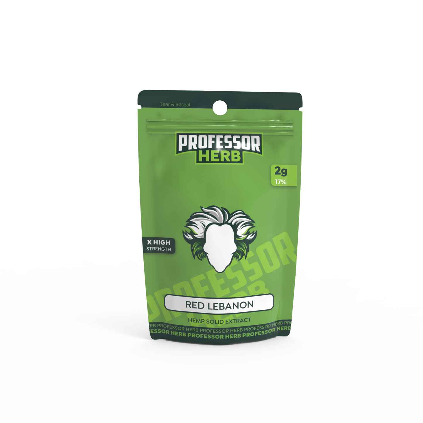 Professor Herb Hemp Solid Extract (2g) - Red Lebanon Hash (17%)