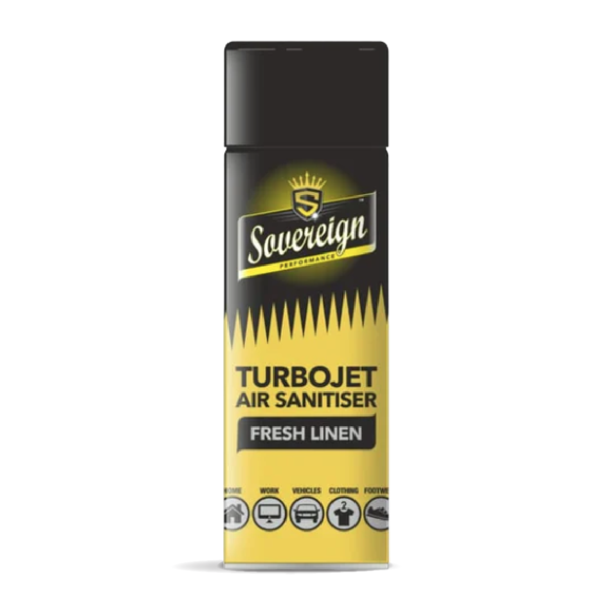 Sovereign Turbojet Air Fresheners: Fresh Linen - 500ml