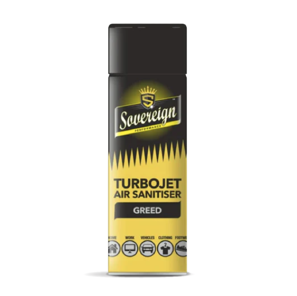 Sovereign Turbojet Air Fresheners: Greed - 500ml