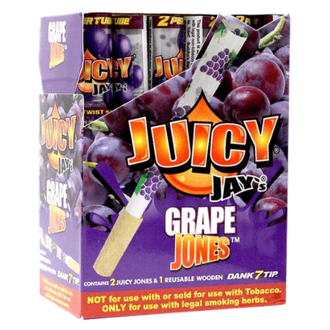 Juicy Jay's Grape Jones Flavoured Cones-Juicy Jays-Blazed Wholesale