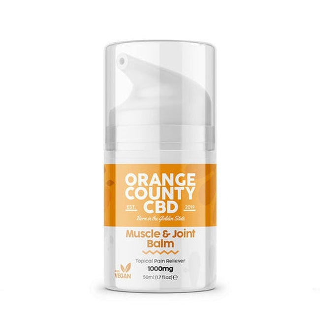 Orange County CBD Muscle & Joint Rub 1000mg 50ml-Orange County CBD-Blazed Wholesale