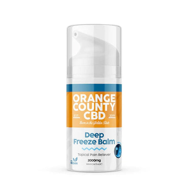Orange County CBD Deep Freeze Balm 2000mg 100ml-Orange County CBD-Blazed Wholesale