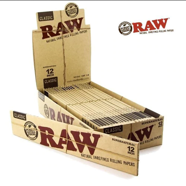 RAW Supernatural 12 inch Classic Rolling Papers-RAW-Blazed Wholesale