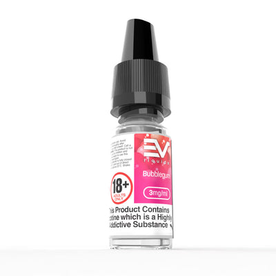 EV 10ml E-Liquids: Bubblegum - 6mg Freebase (10 Pack)