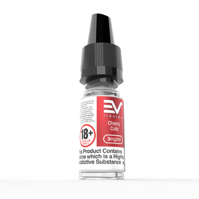 EV 10ml E-Liquids: Cherry Cola - 6mg Freebase (10 Pack)