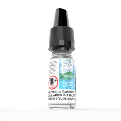 EV 10ml E-Liquids: Ice Mint - 12mg Freebase (10 Pack)