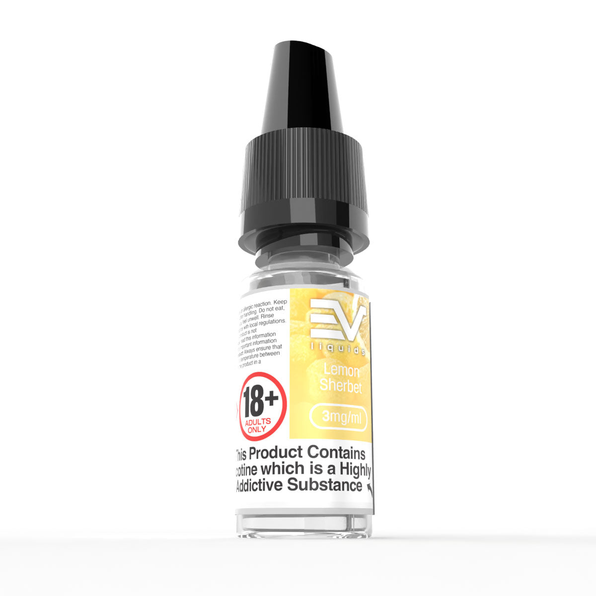 Ev 10Ml E Liquids 12Mg Lemon Sherbet 10Ml