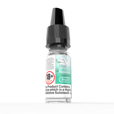 EV 10ml E-Liquids: Peppermint - 12mg Freebase (10 Pack)