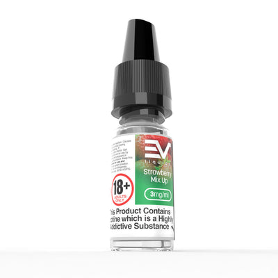 EV 10ml E-Liquids: Strawberry Mix Up - 3mg Freebase (10 Pack)