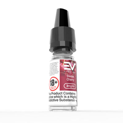 EV 10ml E-Liquids: Sweet Cherry - 6mg Freebase (10 Pack)