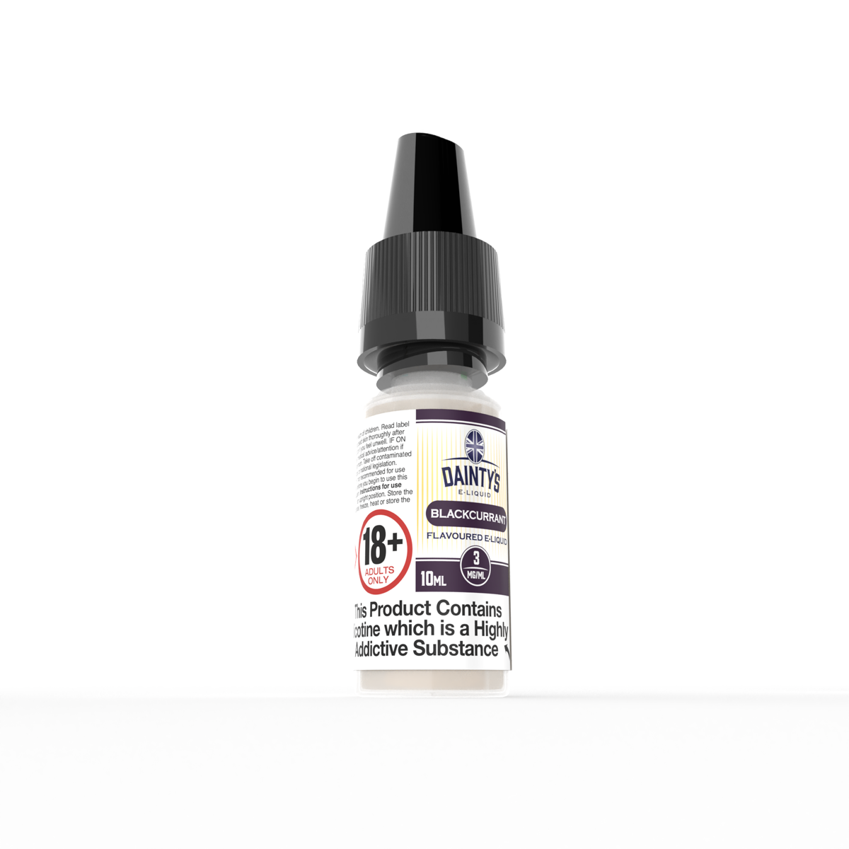 Dainty'S 10Ml E Liquids 3Mg Blackcurrant 10Ml