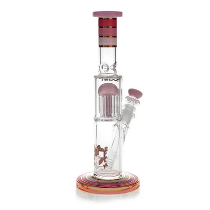 Phoenix Star: 12" Single 8 Arm Percolator Glass Bong (PHX570)