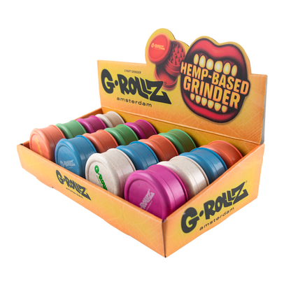 G-Rollz Hemp Based 3 Piece Gridner