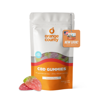 Orange County CBD Gummy Strawberries Big Grab Bag