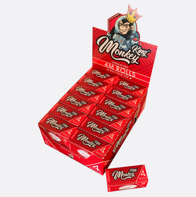 Monkey King King Size Ultra Thin 4m Rolls - Unbleached (24 Pack)