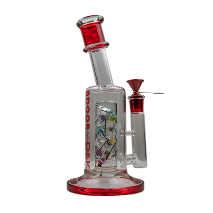Adoob x D&K 14 Inch Curved Pipe Glass Bong