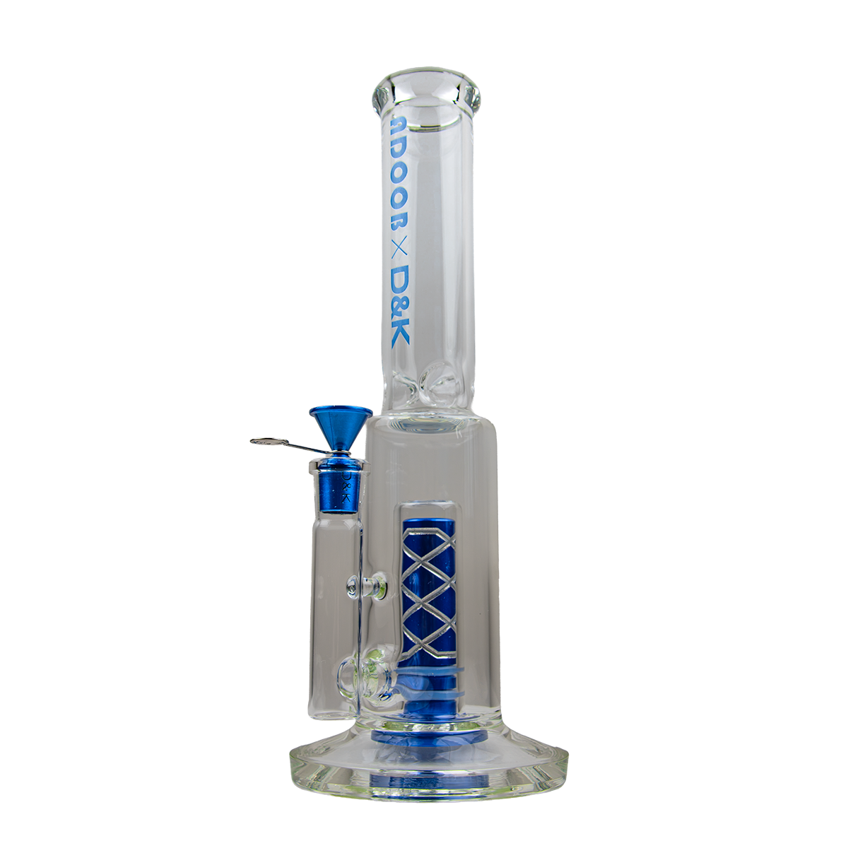 Adoob x D&K 14 Inch Straight Glass Beaker Bong