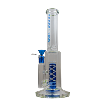 Adoob x D&K 14 Inch Straight Glass Beaker Bong