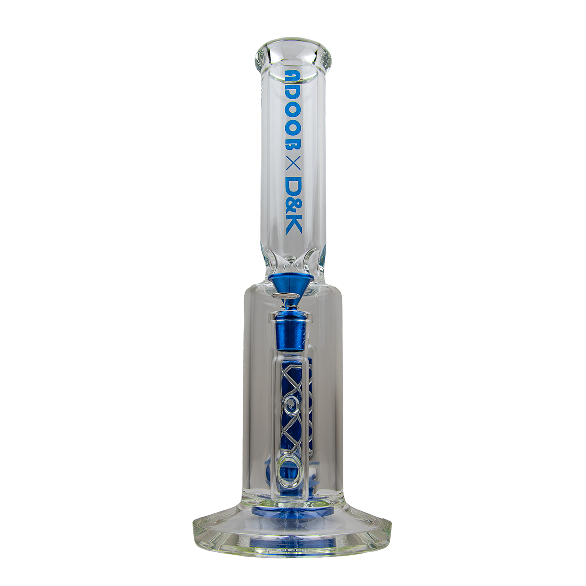 Adoob x D&K 14 Inch Straight Glass Beaker Bong