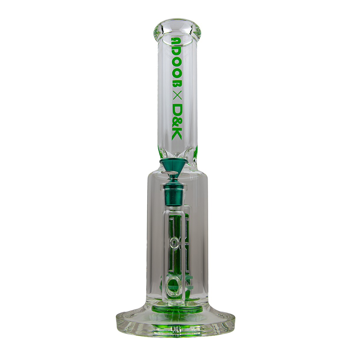 Adoob x D&K 14 Inch Straight Glass Beaker Bong