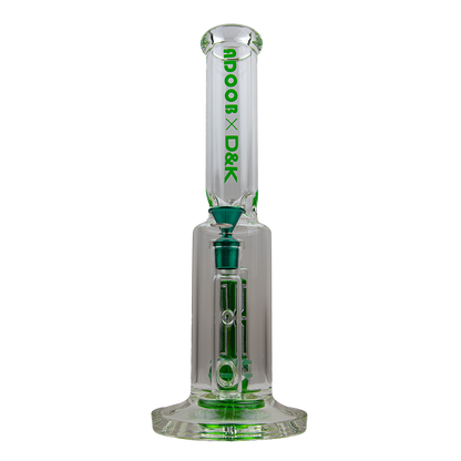 Adoob x D&K 14 Inch Straight Glass Beaker Bong