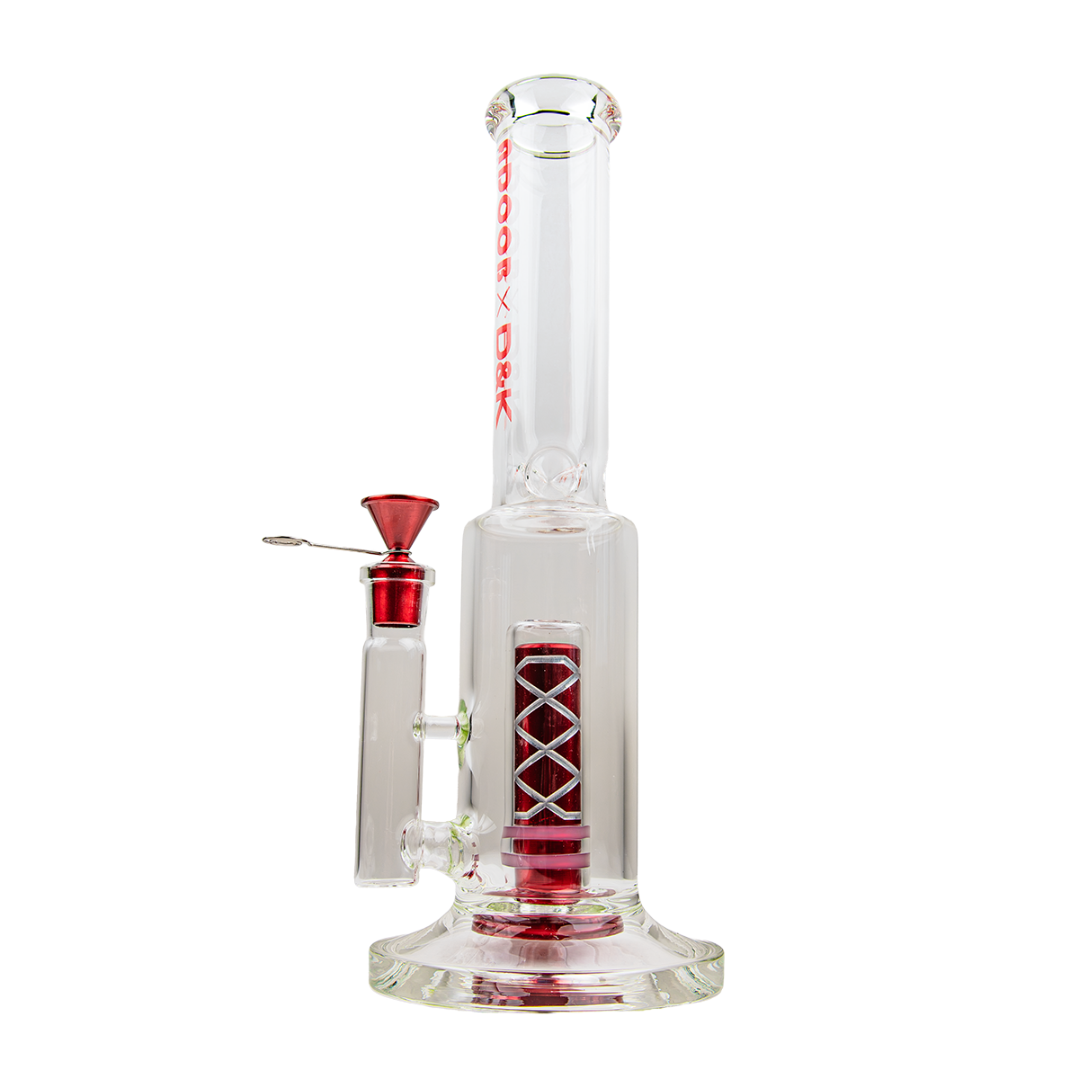 Adoob x D&K 14 Inch Straight Glass Beaker Bong
