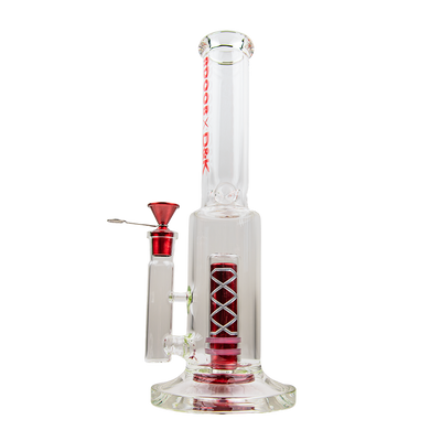 Adoob x D&K 14 Inch Straight Glass Beaker Bong