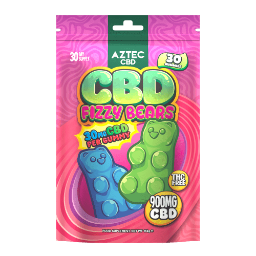 Aztec CBD CBD Fizzy Bears 900mg