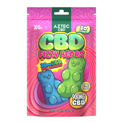 Aztec CBD CBD Fizzy Bears 900mg