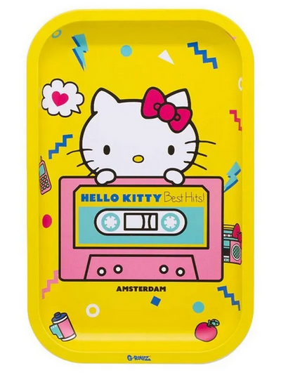 G-Rollz Hello Kitty Medium Rolling Tray - Best Hits